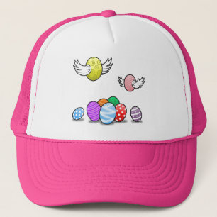 Gorra De Camionero Huevos de Pascua voladores