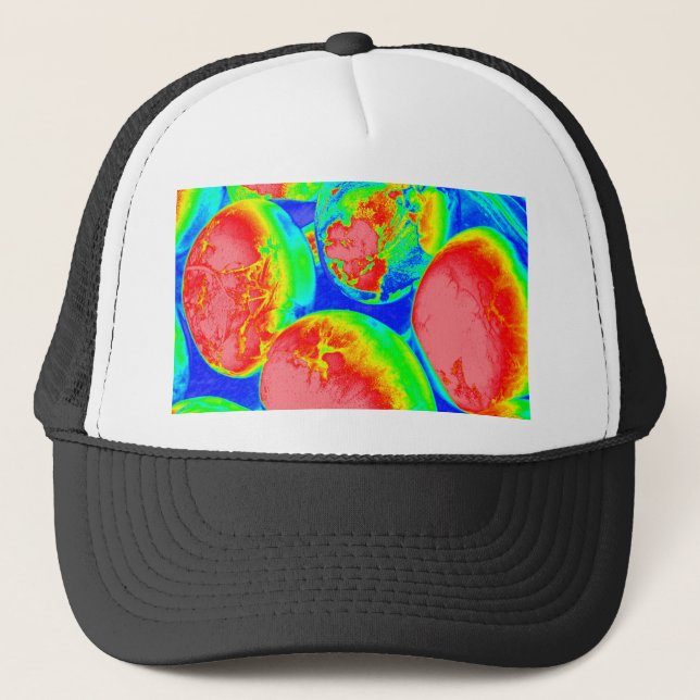 Gorra De Camionero huevos fluorescentes 1 (Anverso)