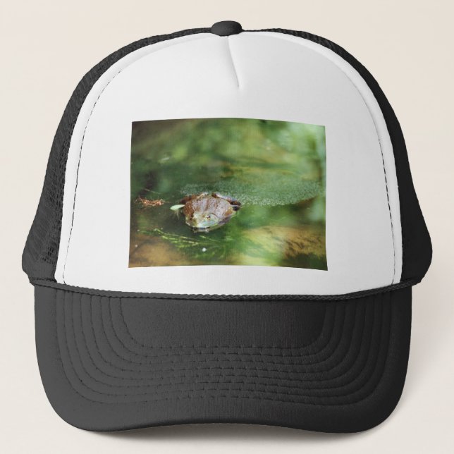 Gorra De Camionero Huevos lentadores de bulfrog femeninos (Anverso)