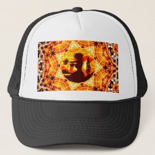 Gorra De Camionero Hula Palms de Hawaii Sunset