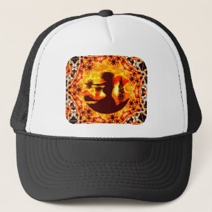 Gorra De Camionero Hula Palms de Hawaii Sunset