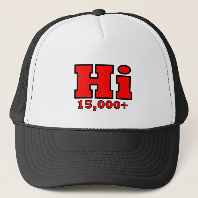 Gorra De Camionero Human Intelligence Hat (Anverso)