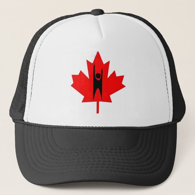Gorra De Camionero Humanista canadiense (Anverso)