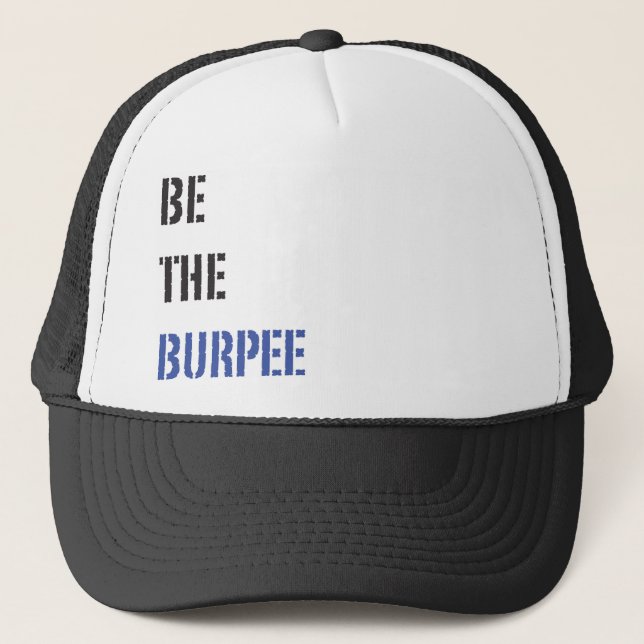 Gorra De Camionero Humor de gentileza divertida de gentileza Burpee (Anverso)