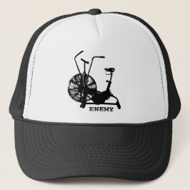 Gorra De Camionero Humor de gimnasio blanco negro entrenamiento diver