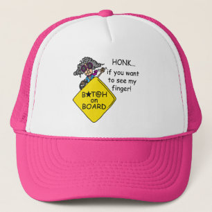 Gorra De Camionero Humor de la rabia del camino