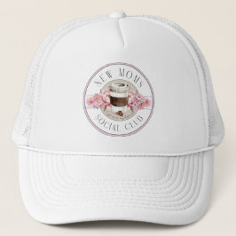 Gorra De Camionero Humor de nueva mamá, el café es nuestra única espe