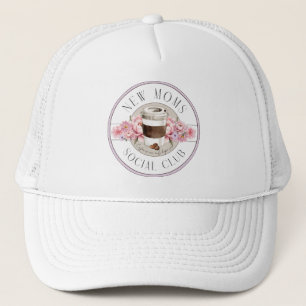 Gorra De Camionero Humor de nueva mamá, el café es nuestra única espe