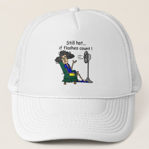 Gorra De Camionero Humor del flash caliente