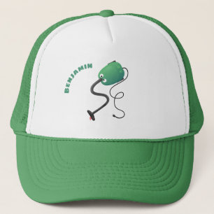 Gorra De Camionero Humor del personalizado de aspiradora de cuajo