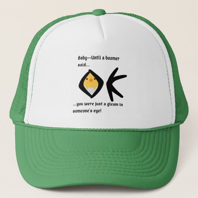 Gorra De Camionero Humor - Diversión Generacional (Anverso)