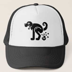 Gorra De Camionero Humor divertido de perro de caricatura