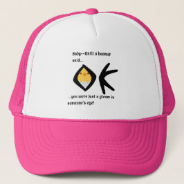 Gorra De Camionero Humor divertido rosa