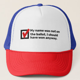 Gorra De Camionero Humor electoral 2024