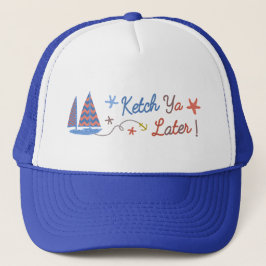 Gorra De Camionero Humor marinero náutico | Ketch Pun