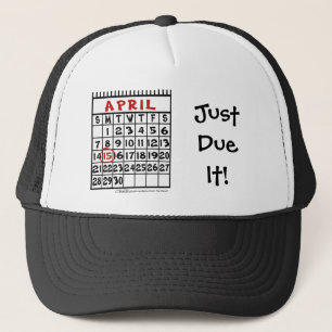 Gorra De Camionero Humor tributario del 15 de abril