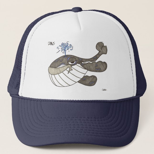 Gorra De Camionero humpback de DA del matón (Anverso)
