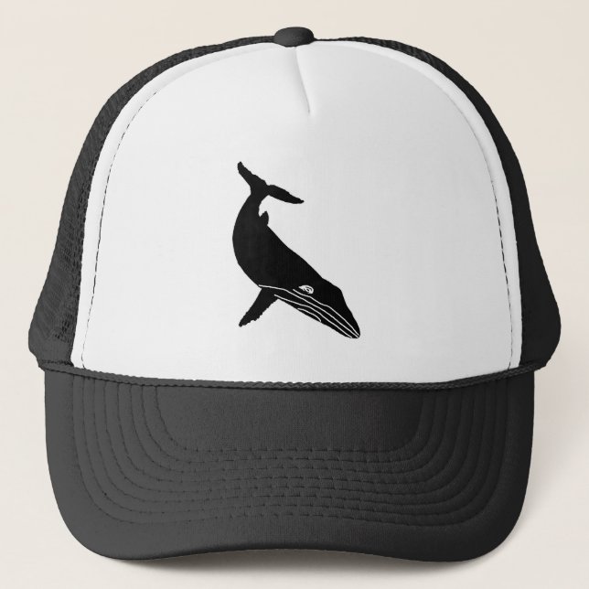 GORRA DE CAMIONERO HUMPBACK WHALE SKETCH (Anverso)