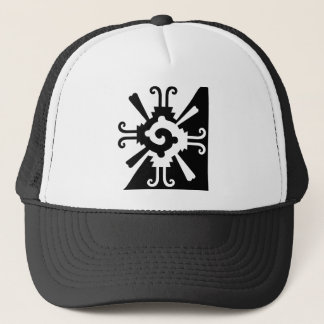 Gorra De Camionero Hunab Ku-Black y White