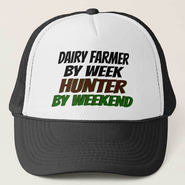 Gorra De Camionero Hunter Dairy Farmer (Anverso)