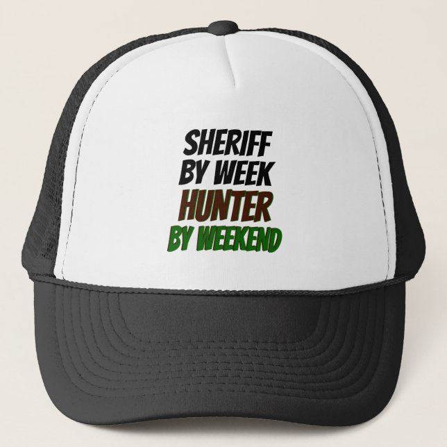 Gorra De Camionero Hunter Sheriff (Anverso)