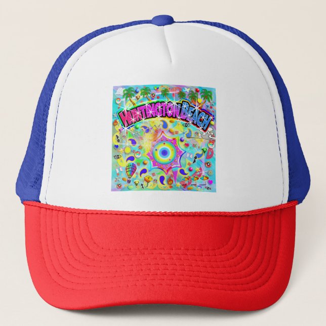 Gorra De Camionero Huntington Beach Mystic Dance (Anverso)