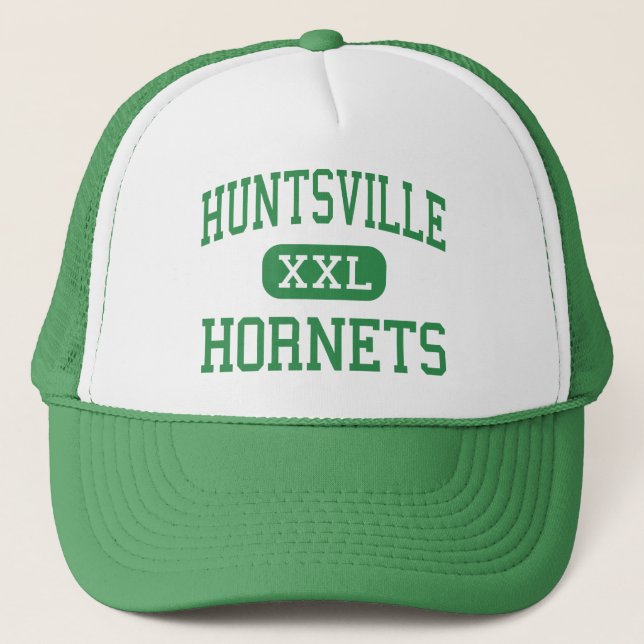 Gorra De Camionero Huntsville - avispones - alta - Huntsville Tejas (Anverso)