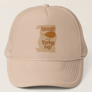 Gorra De Camionero ¡Hurra Pierna de Pavo Diseño de Comida Divertido