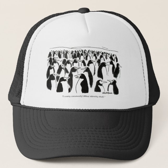 Gorra De Camionero Hurto de identidad (Anverso)