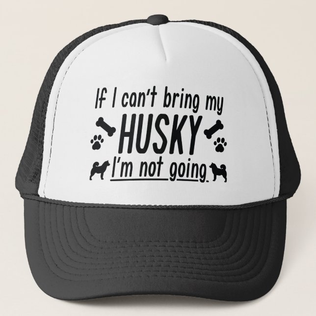 Gorra De Camionero Husky (Anverso)