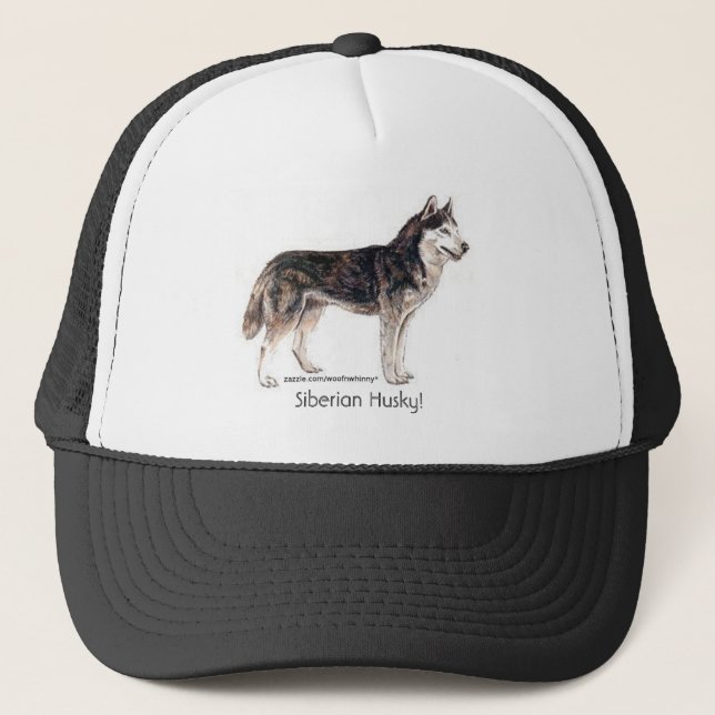 Gorra De Camionero ¡Husky siberiano!