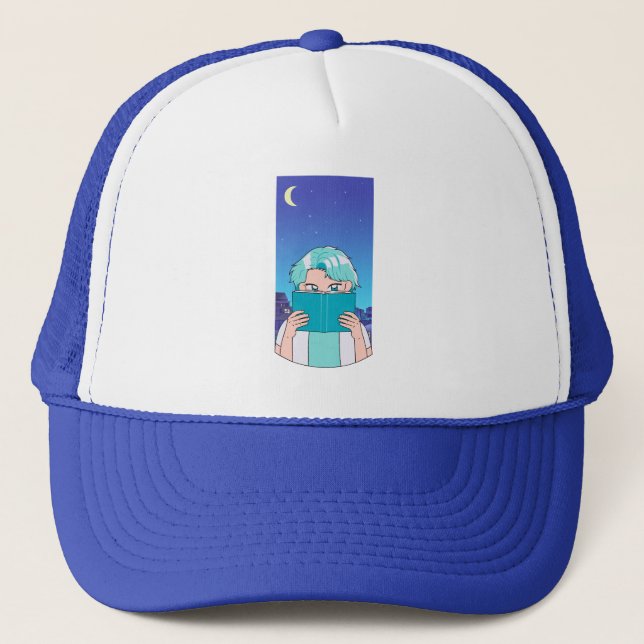 Gorra De Camionero Hut Sky Simple (Anverso)