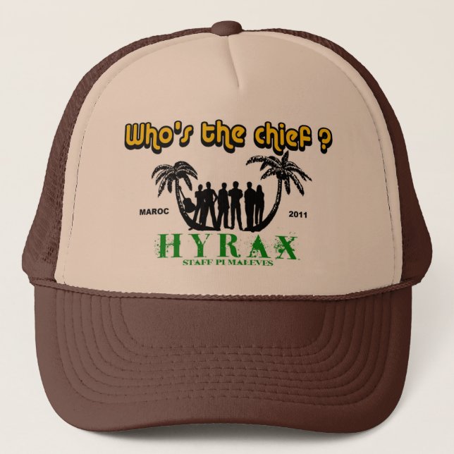 Gorra De Camionero hyrax x (Anverso)