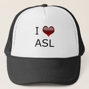 GORRA DE CAMIONERO I <3 ASL