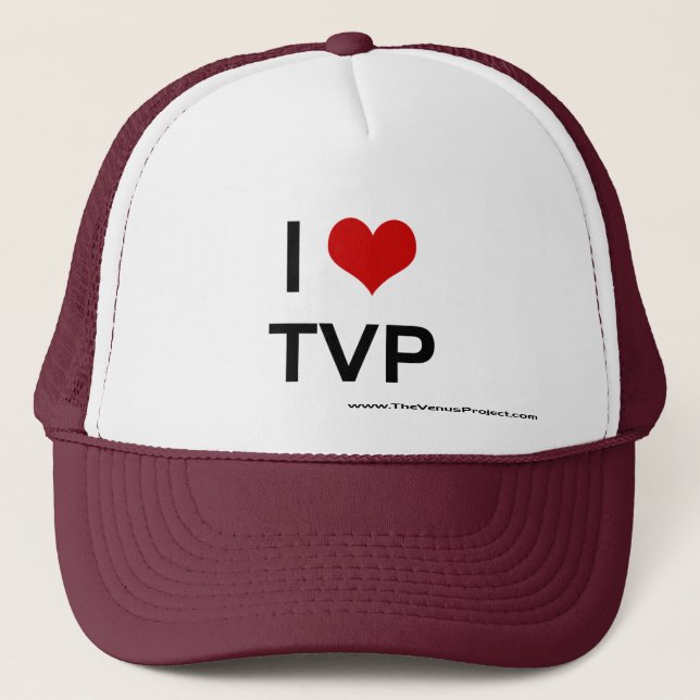 GORRA DE CAMIONERO I <3 TVP (Anverso)