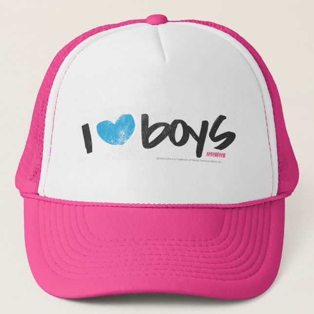 Gorra De Camionero I aguamarina de los muchachos del corazón (Anverso)