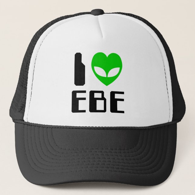 Gorra De Camionero I Alien Heart EBE (Anverso)