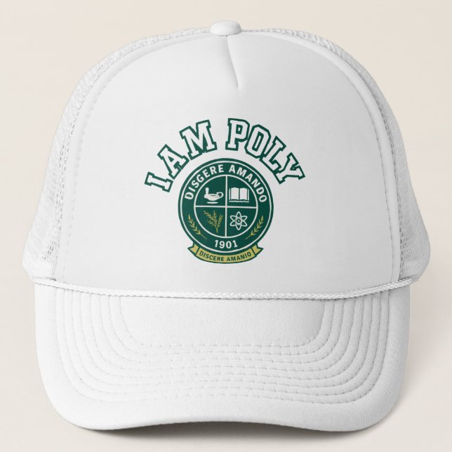 Gorra De Camionero I AM POLY Trucker Hat (Anverso)