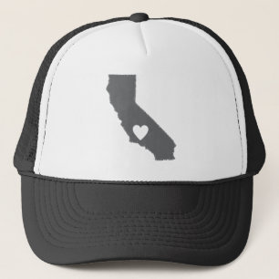 Gorra De Camionero I amor del estado del esquema de la mirada del