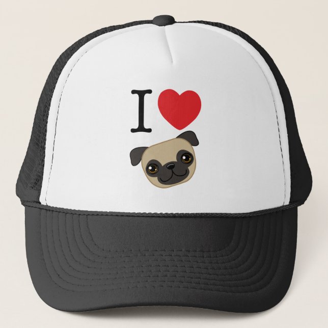 Gorra De Camionero I barros amasados del cervatillo del corazón (Anverso)