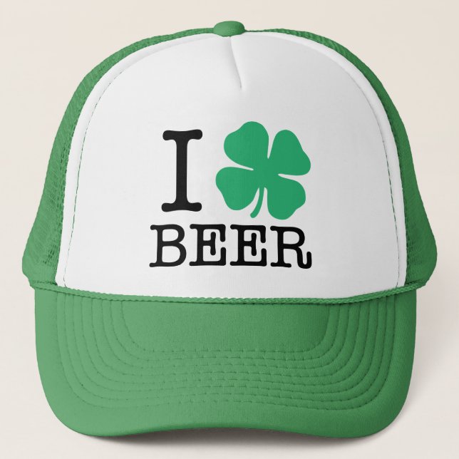 Gorra De Camionero I cerveza del trébol (Anverso)