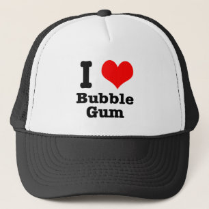 Gorra De Camionero I CORAZÓN (AMOR) chicle de burbuja
