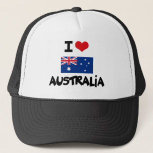 GORRA DE CAMIONERO I CORAZÓN AUSTRALIA