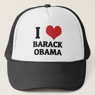 Gorra De Camionero I corazón Barack Obama
