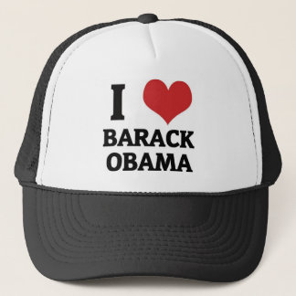 Gorra De Camionero I corazón Barack Obama