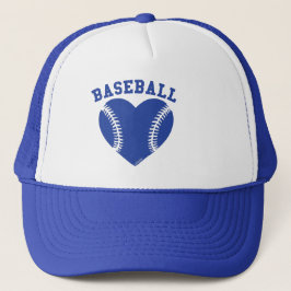 GORRA DE CAMIONERO I CORAZÓN BÉISBOL