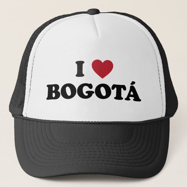 Gorra De Camionero i corazón Bogotá Colombia (Anverso)