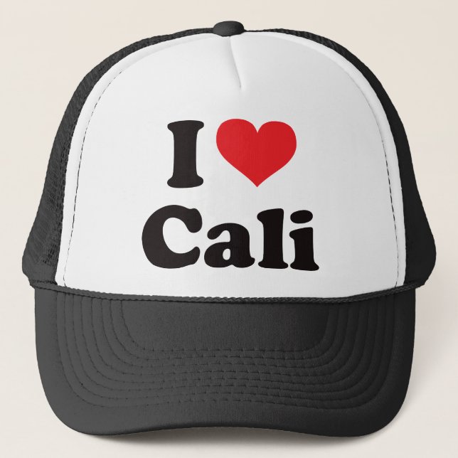 Gorra De Camionero I corazón Cali (Anverso)