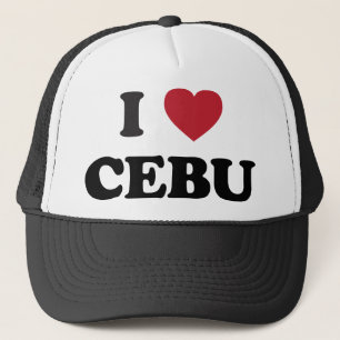 Gorra De Camionero I corazón Cebú Filipinas