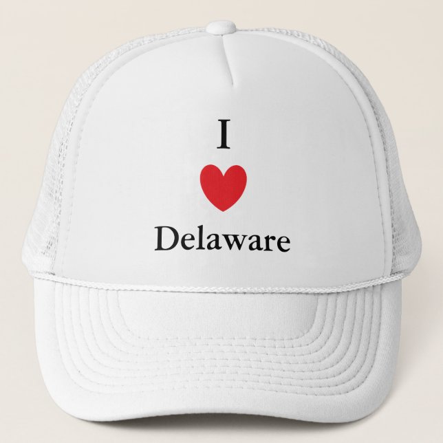 Gorra De Camionero I corazón Delaware (Anverso)